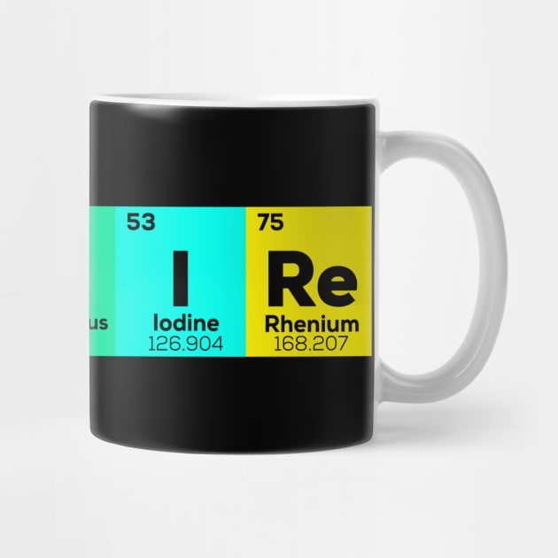 Inspire - Periodic Table - Funny Gift for Chemist, Science Teacher, Doctors and Science Club by TonTomDesignz